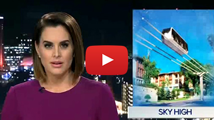 SkyWay в эфире австралийского канала «9 News» 