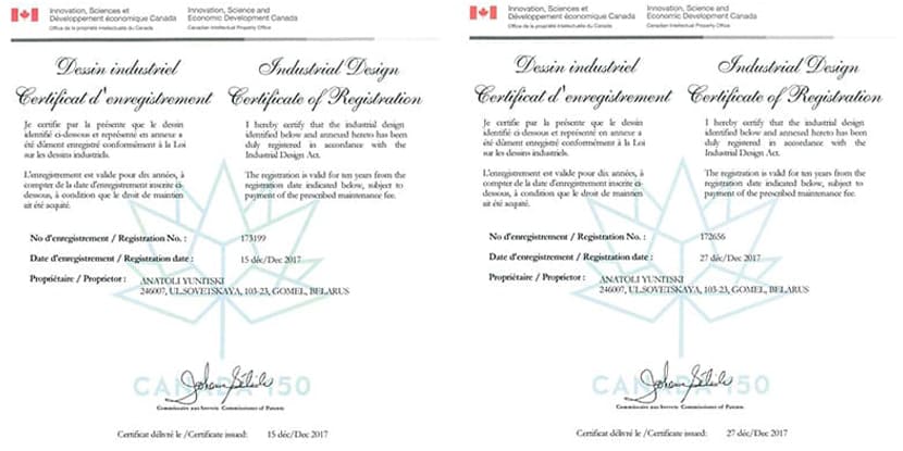 канадские сертификаты скайвей