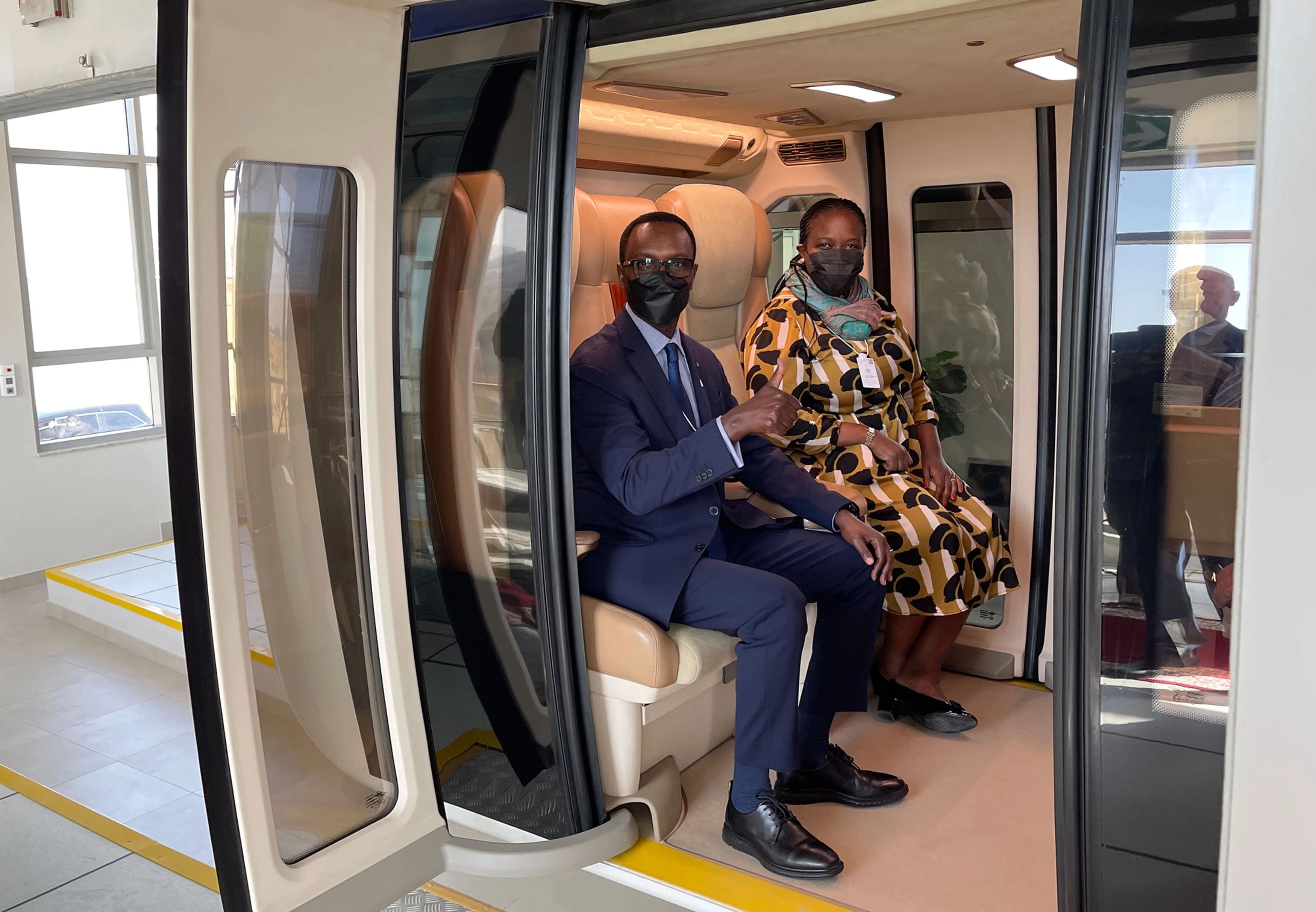 Компания uSky Transport приняла высоких гостей из Руанды 5